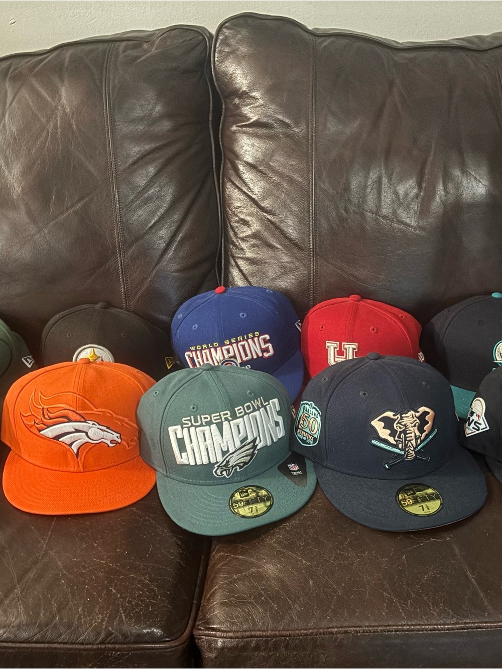 Multicolor Team Championship Caps
Have 10 in total will post individual pictures